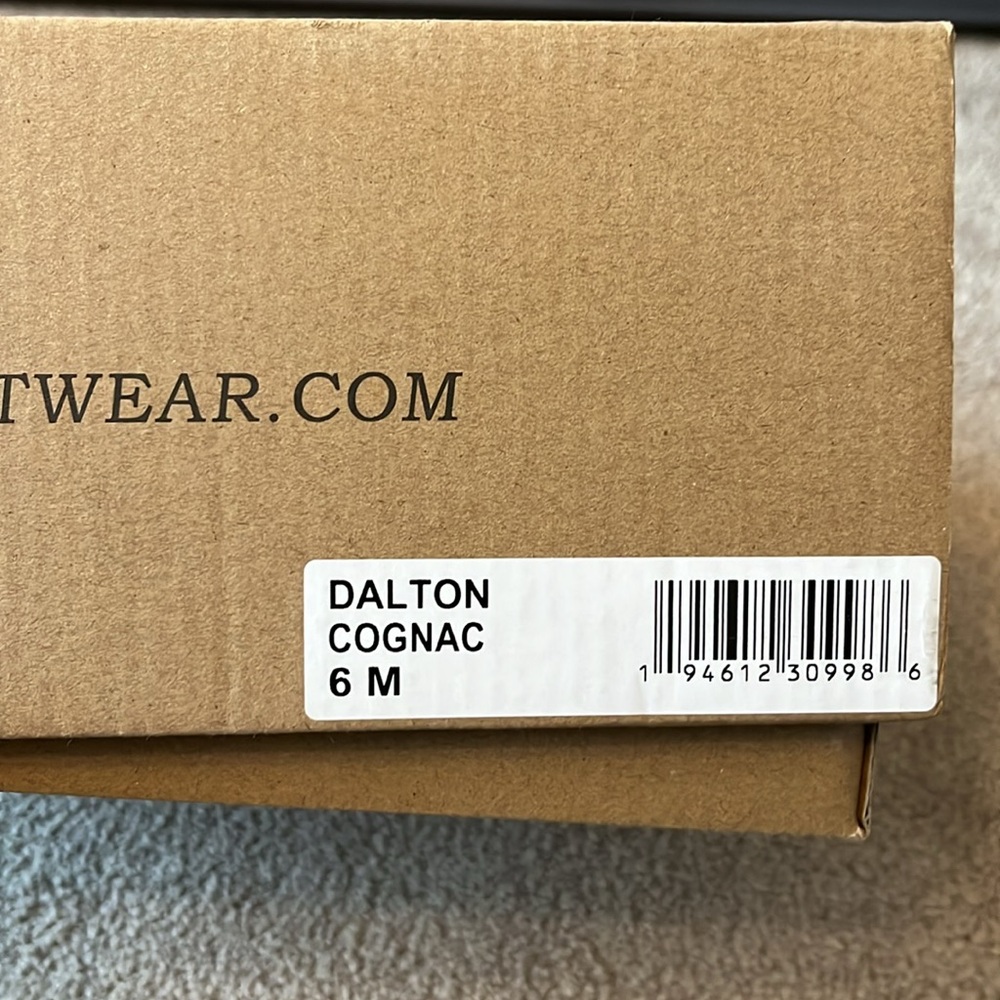 NEW Dalton boots in cognac, lug sole, perf for fall - Picture 5 of 5